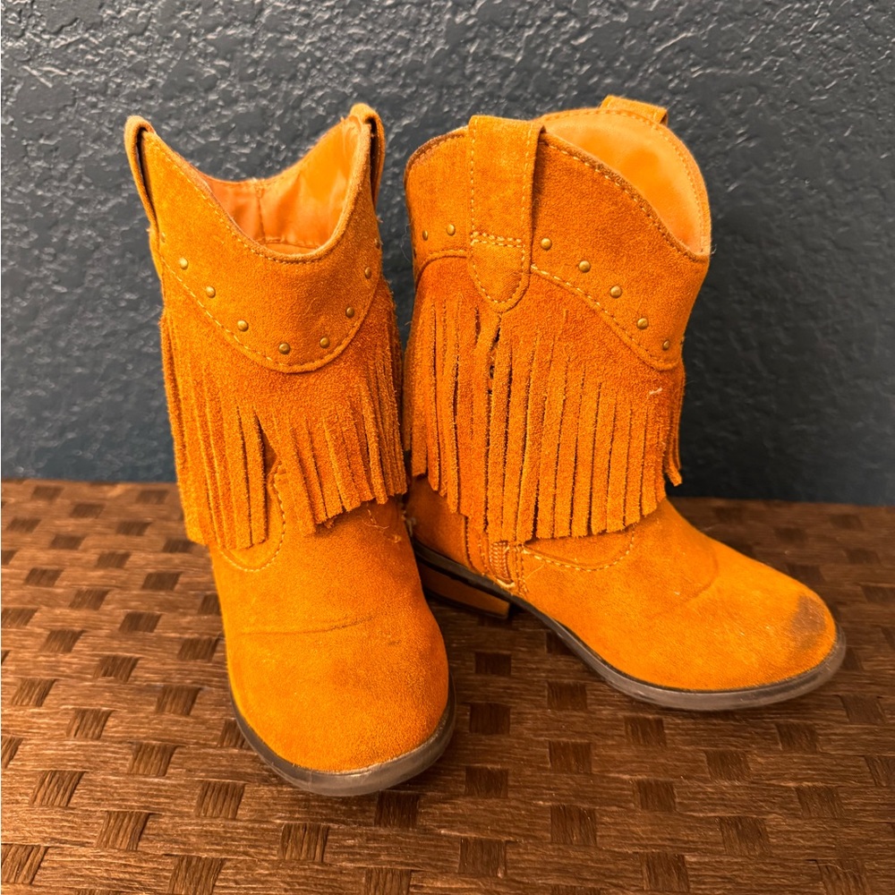 Toddler Fringe Cowboy Boots